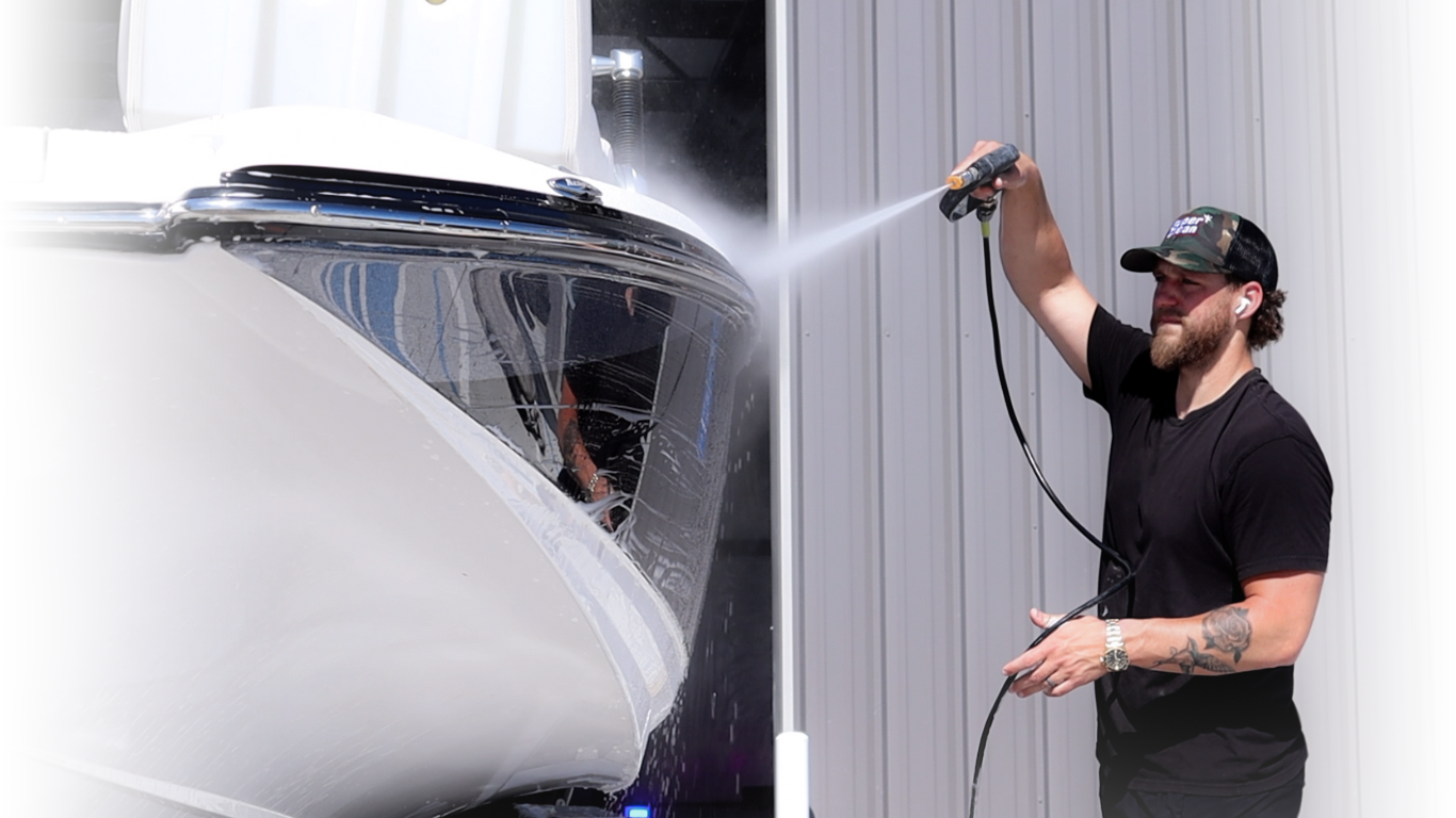 Revival_Marine_Care boat washing