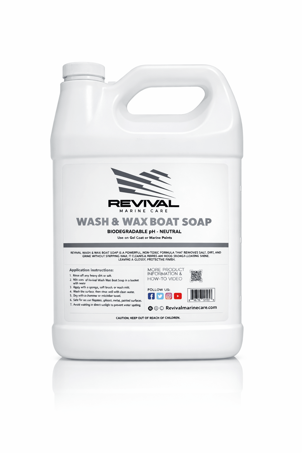 Revival Wash & Wax Boat Soap - Revival Marine Care