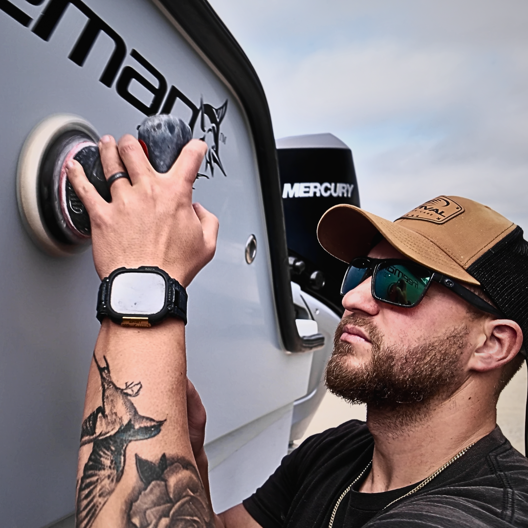 Revival Marine Buffing Boat Man