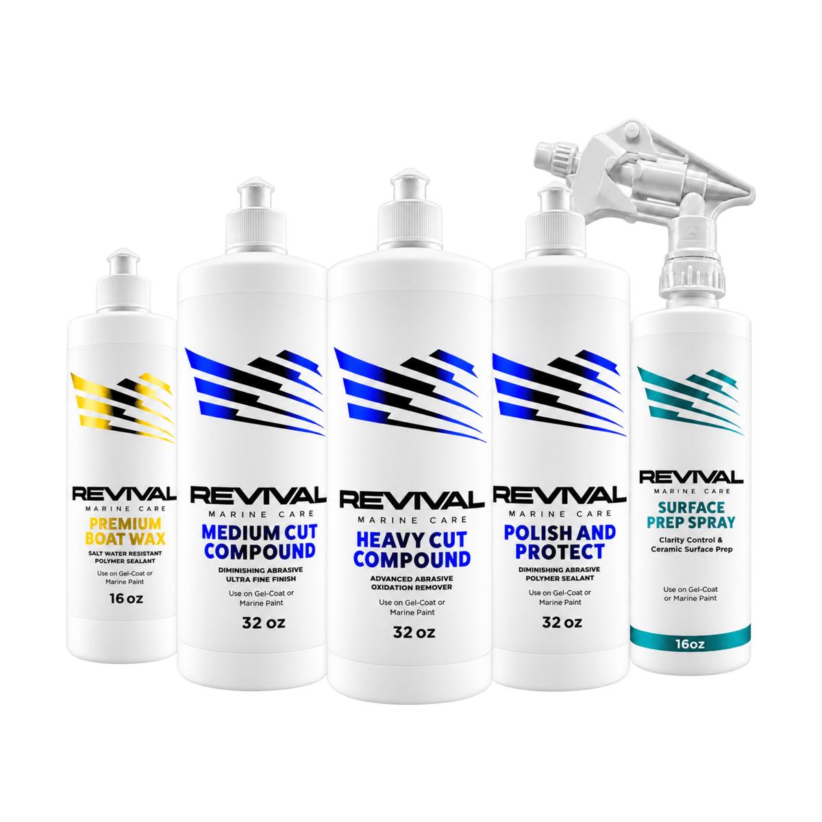 Correct & Protect Kit | Full Oxidation Removal System - Revival Marine Care