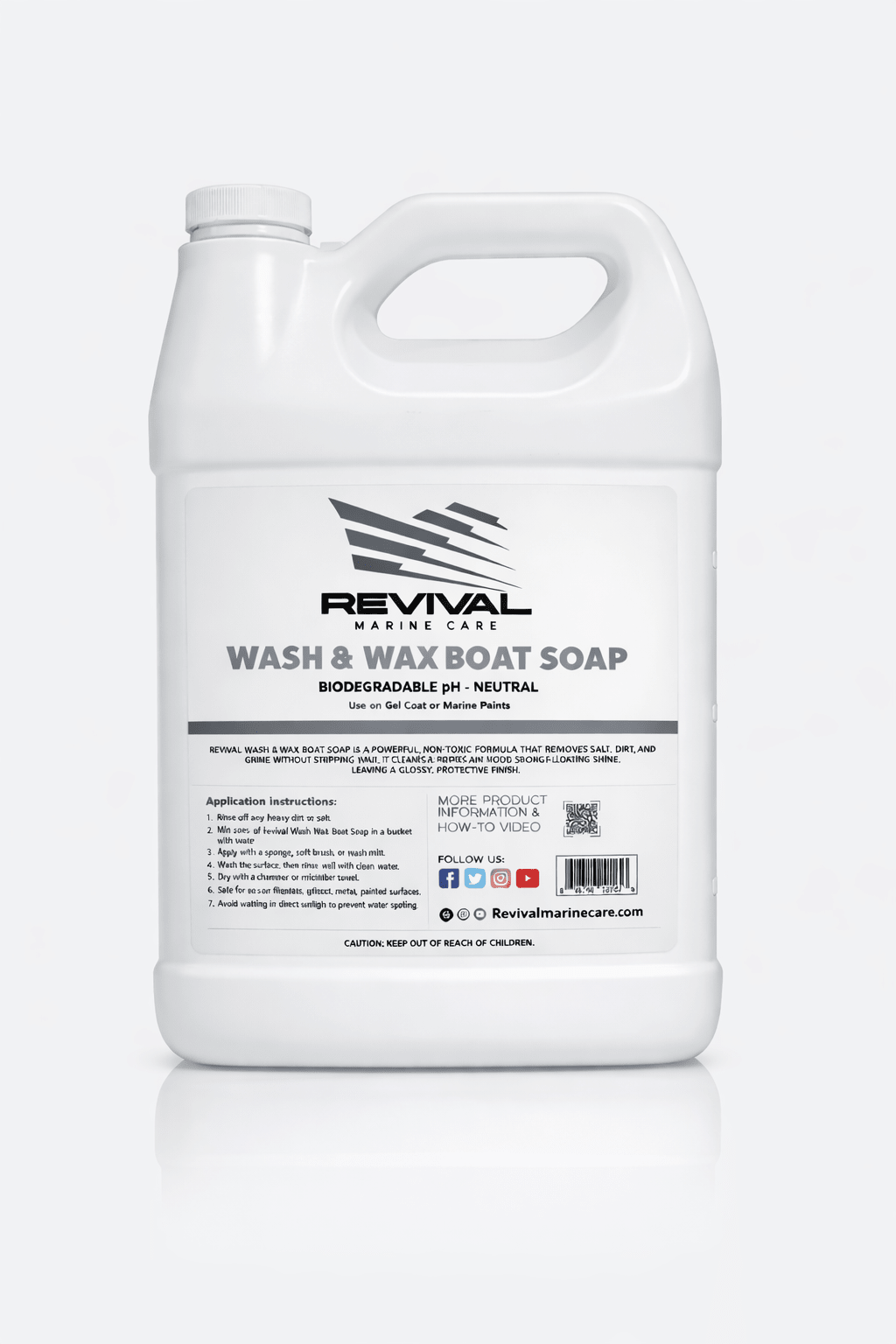 Revival Wash & Wax Boat Soap - Revival Marine Care