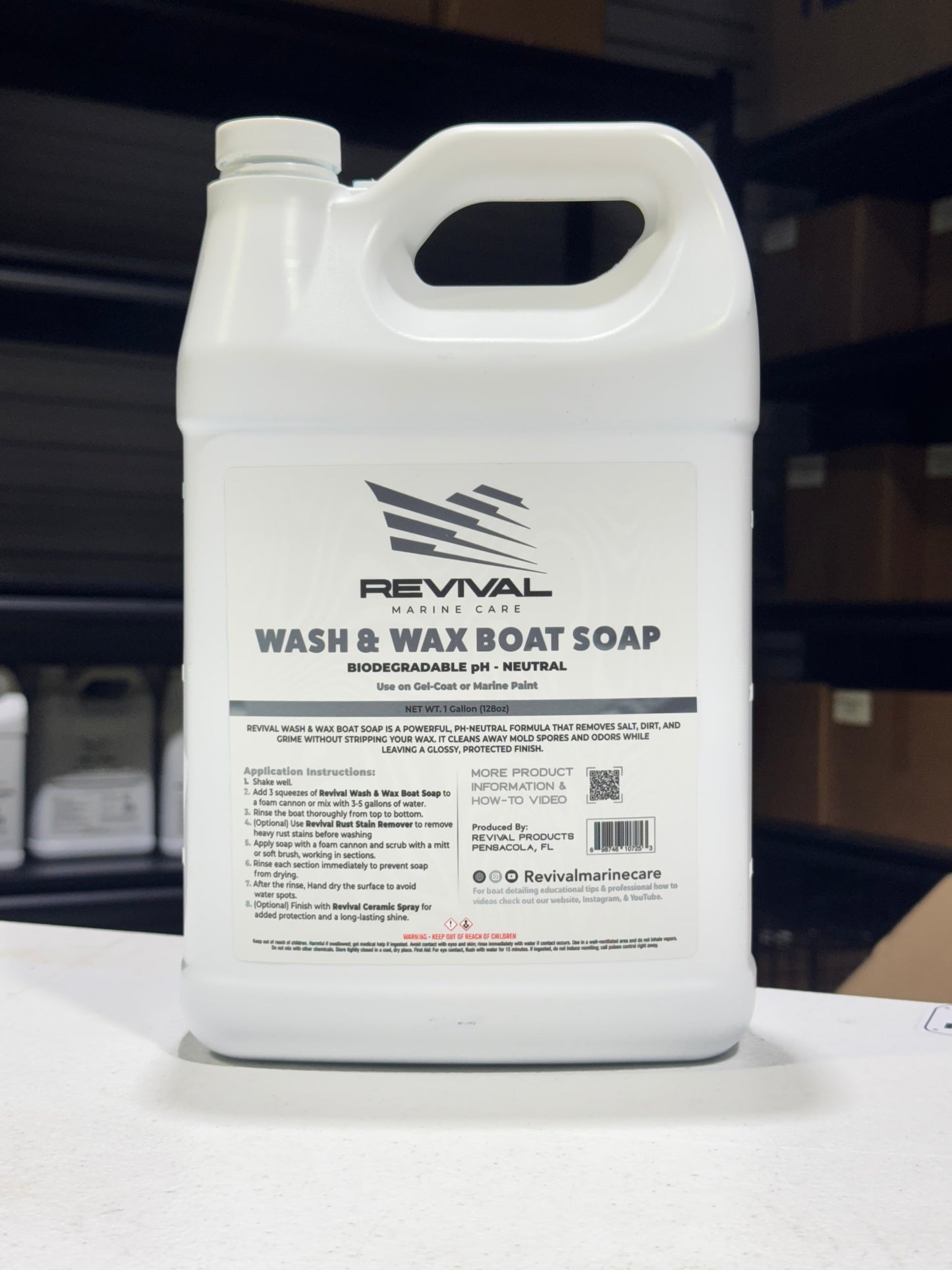 Revival Wash & Wax Boat Soap - Revival Marine Care