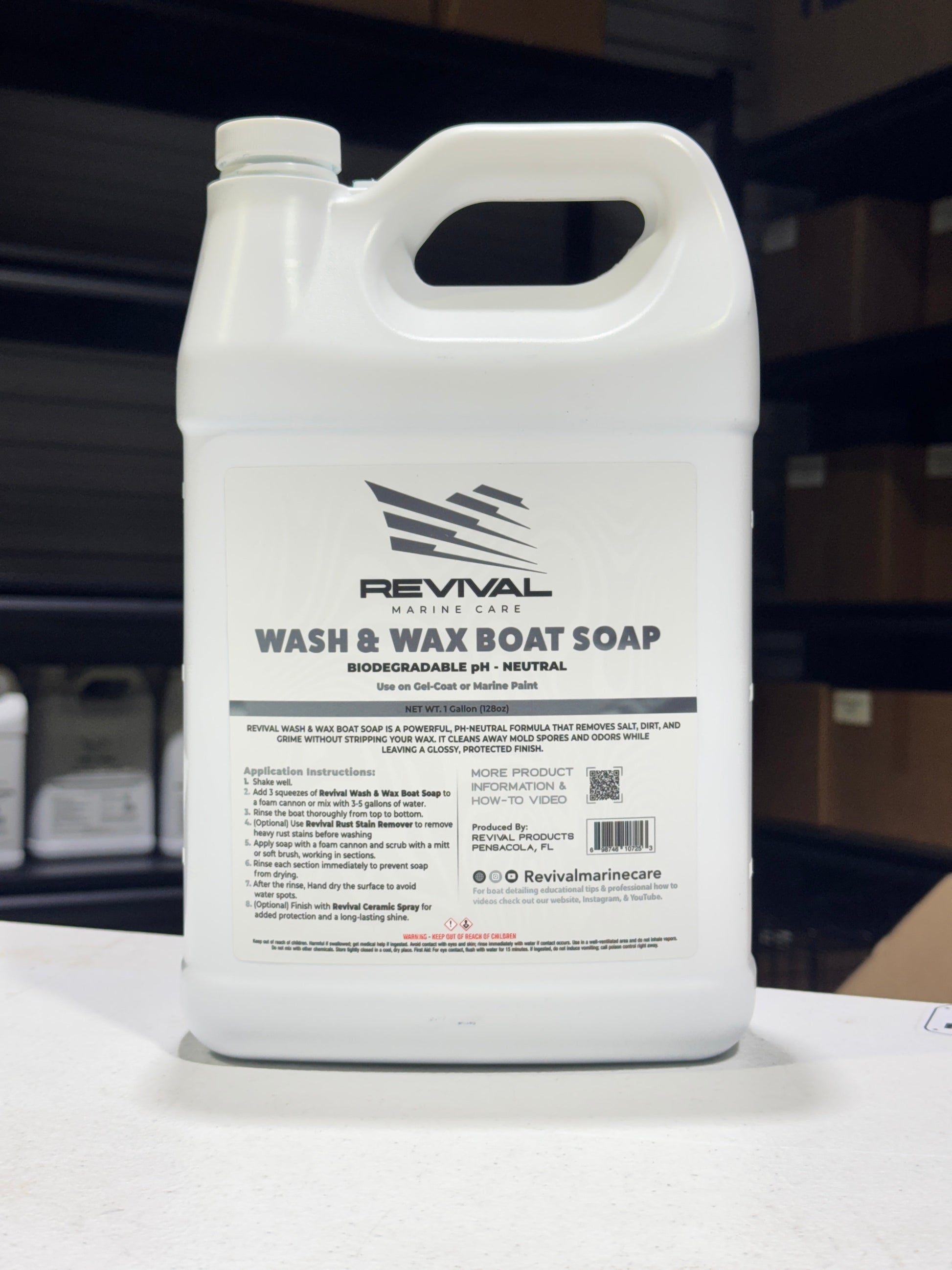 Revival Wash & Wax Boat Soap - Revival Marine Care