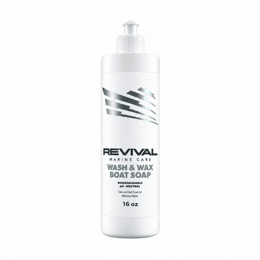 Wash & Wax Boat Soap | Easy Cleaning With UV Protection. - Revival Marine Care