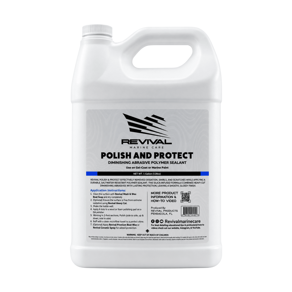 Polish & Protect | Remove Oxidation, Enhance Gloss & Protect. One Step Formula. - Revival Marine Care