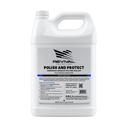 Polish & Protect | Remove Oxidation, Enhance Gloss & Protect. One Step Formula. - Revival Marine Care