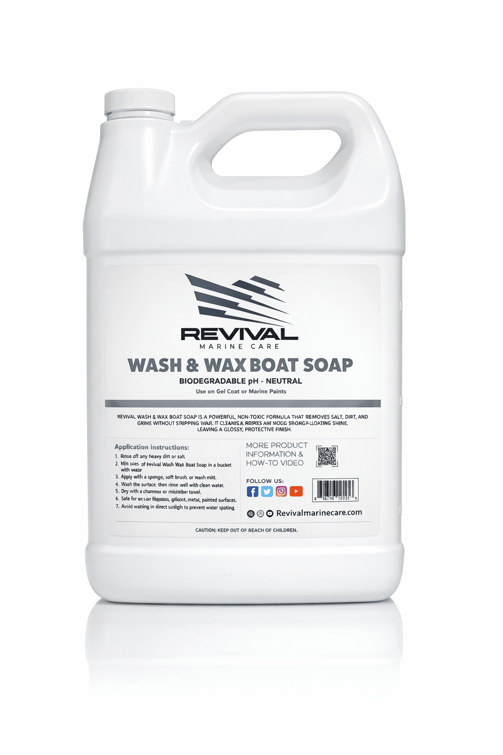 Revival Wash & Wax Boat Soap - Revival Marine Care