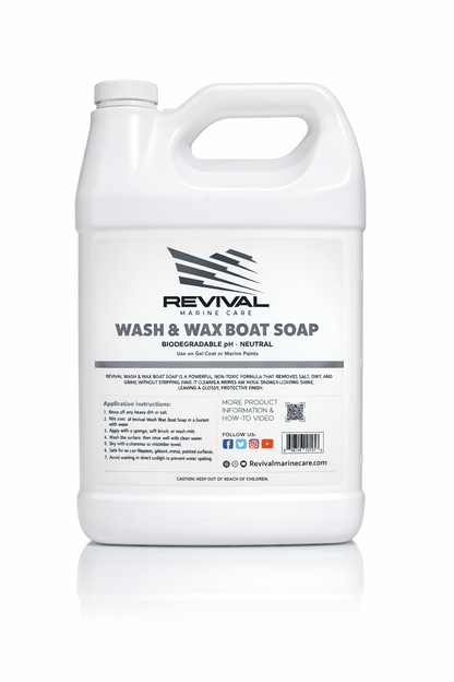 Revival Wash & Wax Boat Soap - Revival Marine Care