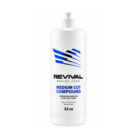 Medium Cut Compound | Removes Oxidation With A Swirl Free Shine. - Revival Marine Care