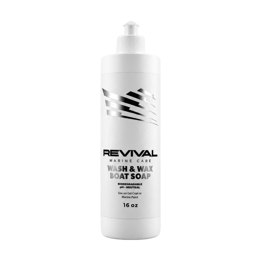 Wash & Wax Boat Soap | Easy Cleaning With UV Protection. - Revival Marine Care