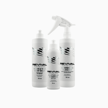 Revival Rust Removal Kit w/ Soap - Revival Marine Care