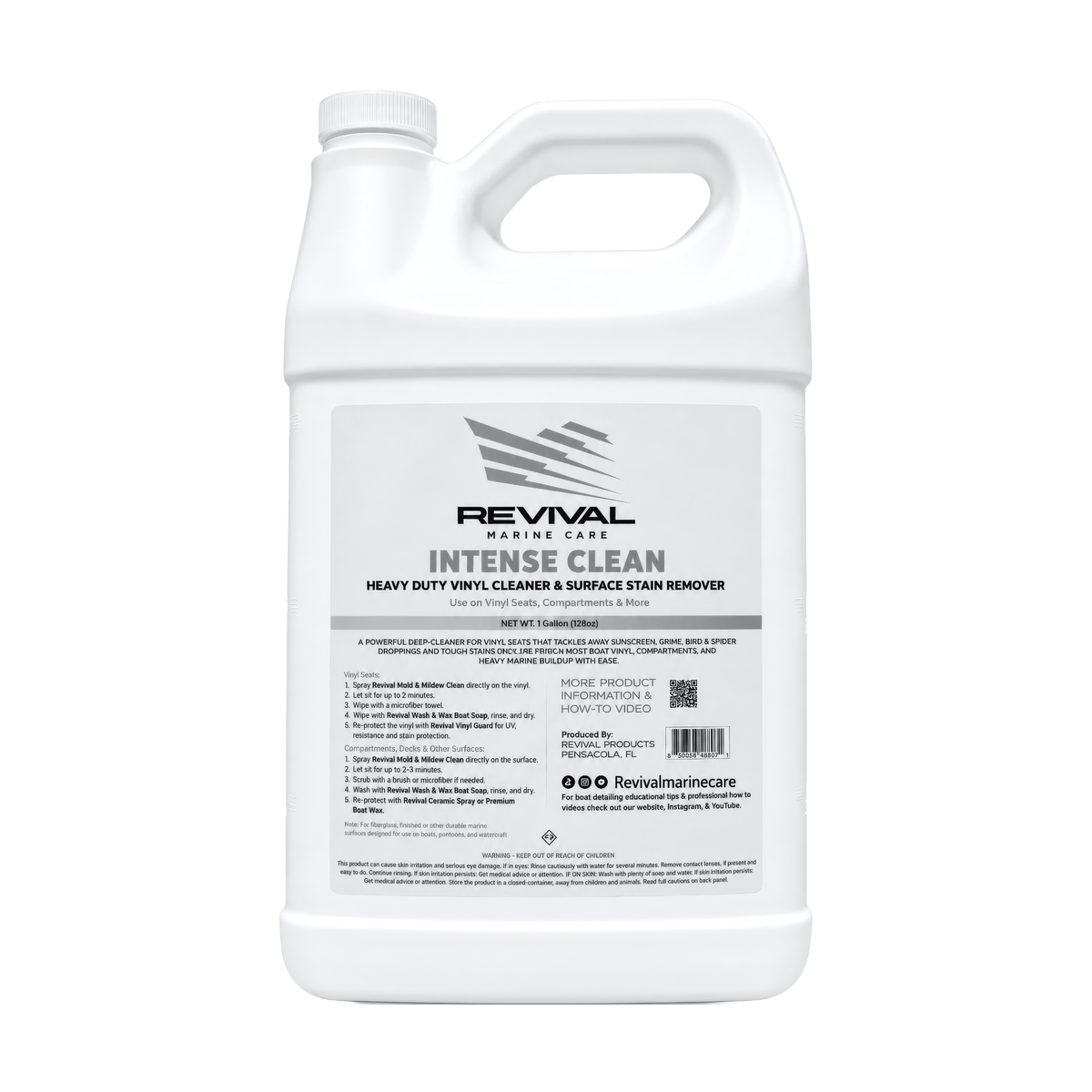 Revival Intense Clean | Deep Clean Vinyl Seats & Heavy Stains Fast. - Revival Marine Care