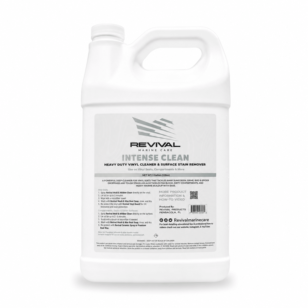 Revival Intense Clean | Vinyl Seat & Topside Cleaner - Revival Marine Care