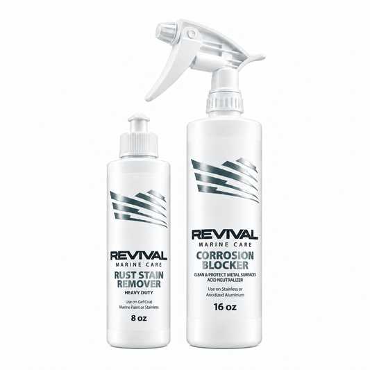 Rust Remover Kit | Removes Rust in Seconds. - Revival Marine Care