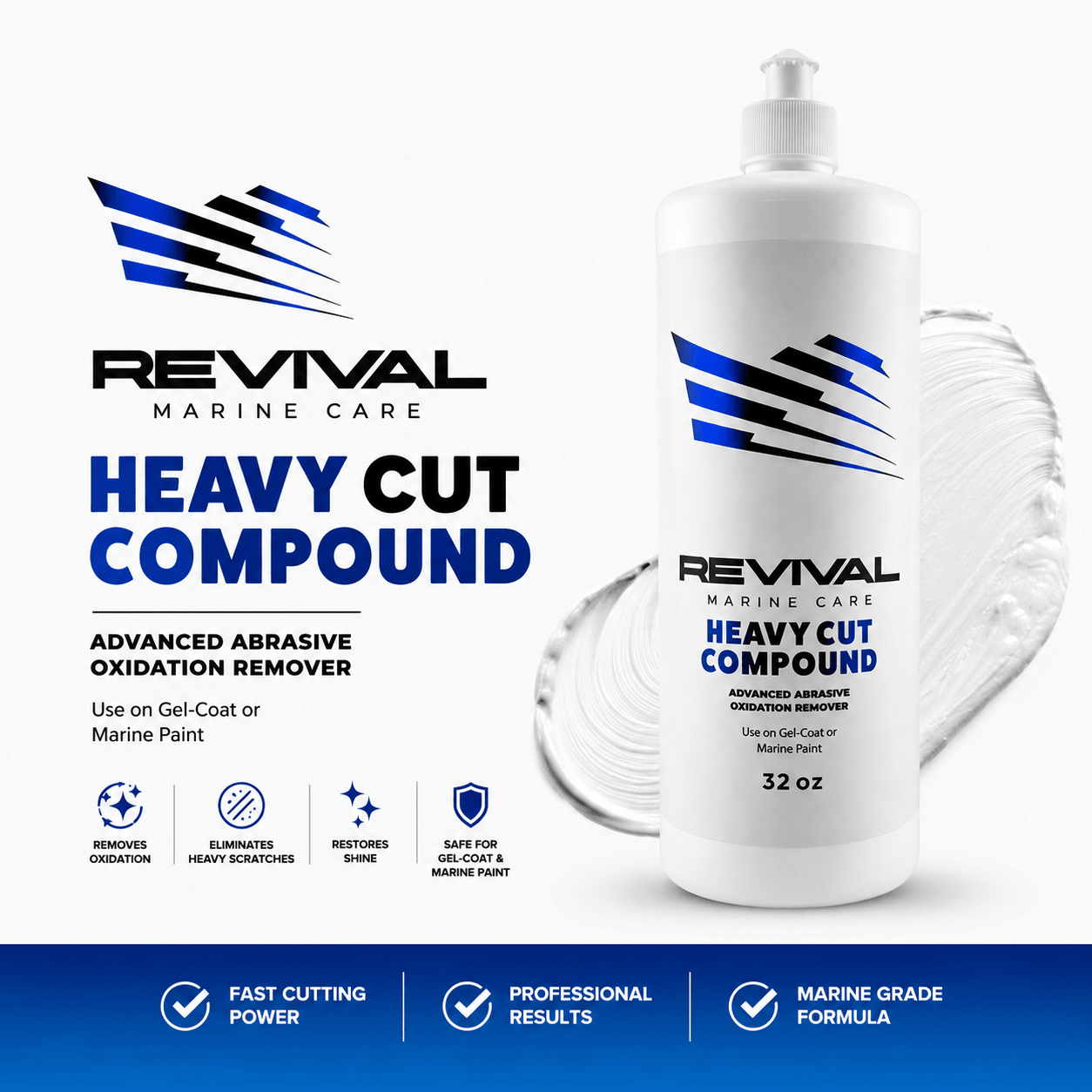 Revival Heavy Cut Compound - Revival Marine Care